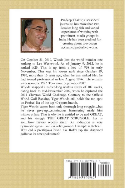 Produktbild: "TIGER" IS BACK! The Great Struggle of Tiger Woods (Revised & Enlarged Edition)