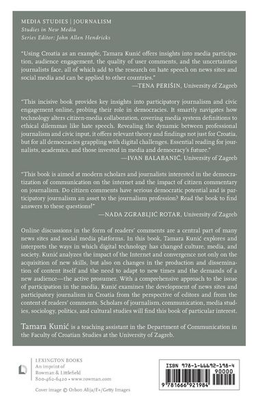 Produktbild: Participatory Journalism and Reader Comments in Croatia