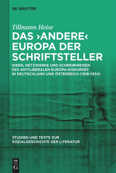 Produktbild: Das 'andere' Europa der Schriftsteller