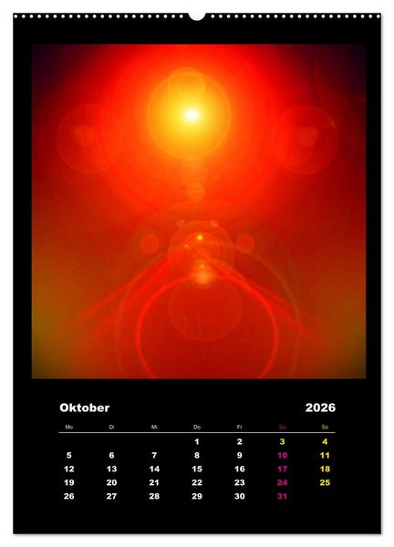 Produktbild: Licht-Portale (Wandkalender 2026 DIN A2 hoch), CALVENDO Monatskalender