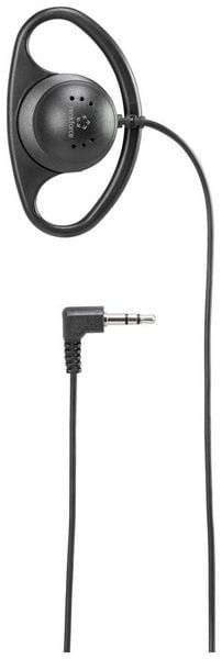 Produktbild: Renkforce HK-1S On Ear Kopfh&ouml;rer kabelgebunden Mono Schwarz Ohrb&uuml;gel, Mono
