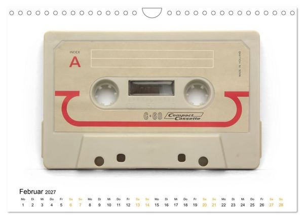 Produktbild: Audio Tapes (Wandkalender 2027 DIN A4 quer), CALVENDO Monatskalender
