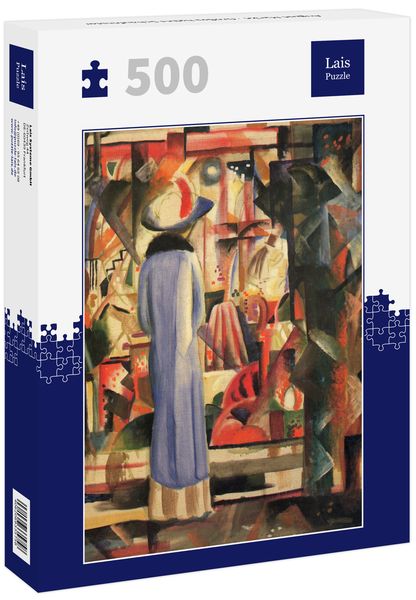 Produktbild: Lais Puzzle August Macke - Gro&szlig;es helles Schaufenster 500 Teile