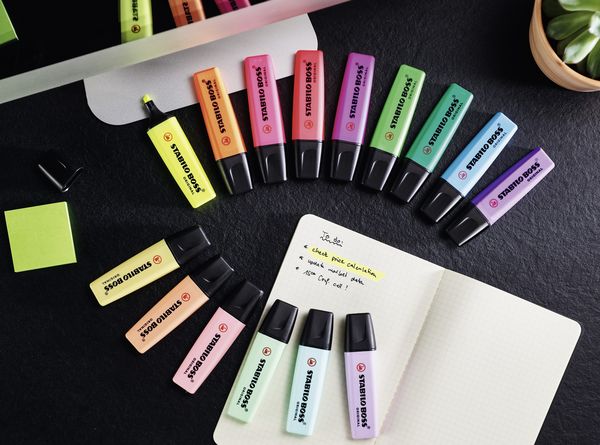 Produktbild: STABILO Textmarker -   BOSS ORIGINAL Pastel - Einzelstift - sanftes Orange