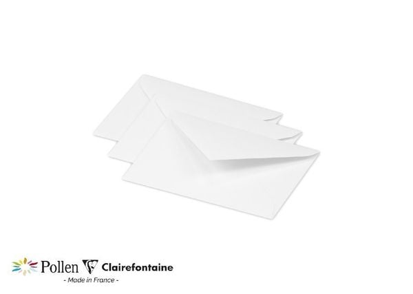 Produktbild: Umschlag Pollen Mini 75 x 100 mm 120g 20 St&uuml;ck, Weiss