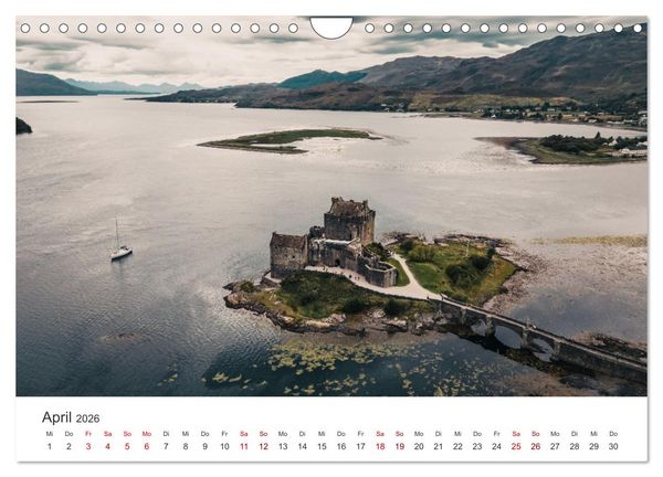 Produktbild: Schottland - Die wilde Sch&ouml;nheit der Highlands (Wandkalender 2026 DIN A4 quer), CALVENDO Monatskalender