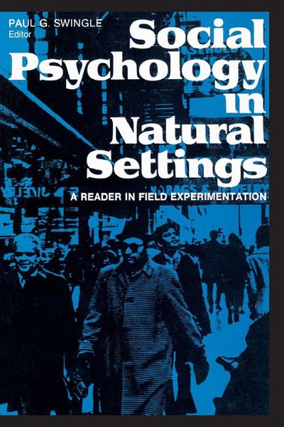 Produktbild: Social Psychology in Natural Settings