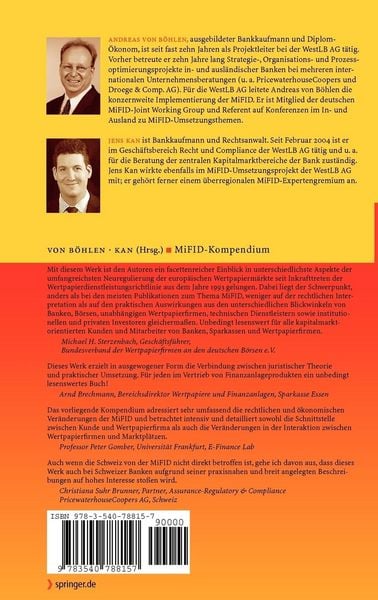 Produktbild: MiFID-Kompendium