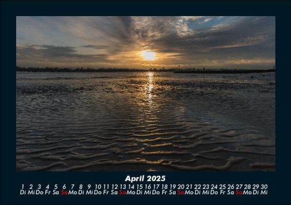 Produktbild: Sonnenuntergang 2025 Fotokalender DIN A5