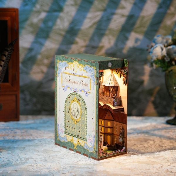 Produktbild: Book Nook DIY B&uuml;cherecke Shakespears Verse