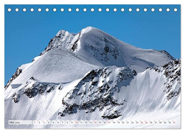 Produktbild: Meine Giganten in den Alpen &Ouml;sterreichs (Tischkalender 2026 DIN A5 quer), CALVENDO Monatskalender