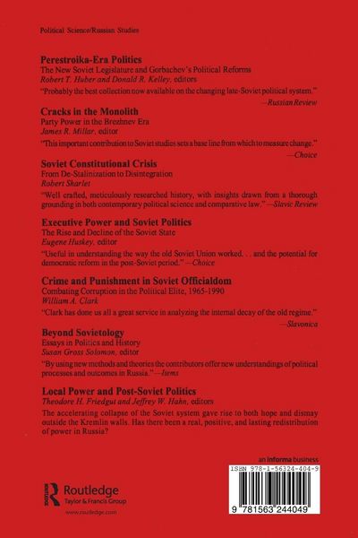 Produktbild: Local Power and Post-Soviet Politics