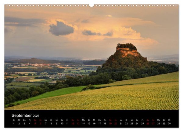 Produktbild: Der Hegau - Wanderparadies am westlichen Bodensee (Wandkalender 2026 DIN A2 quer), CALVENDO Monatskalender