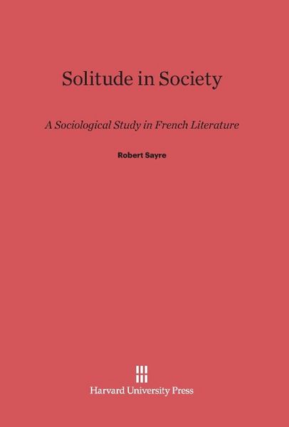 Produktbild: Solitude in Society