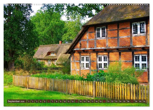 Produktbild: L&uuml;neburger Heide - Wanderung rund um Wilsede und Totengrund (hochwertiger Premium Wandkalender 2026 DIN A2 quer), Kunstdruck in Hochglanz