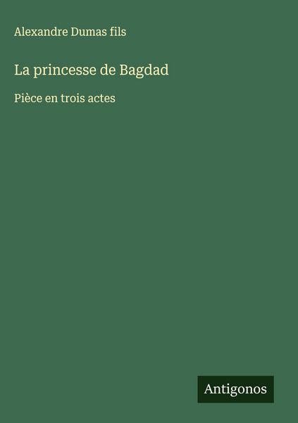 Produktbild: La princesse de Bagdad