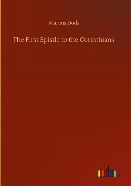 Produktbild: The First Epistle to the Corinthians