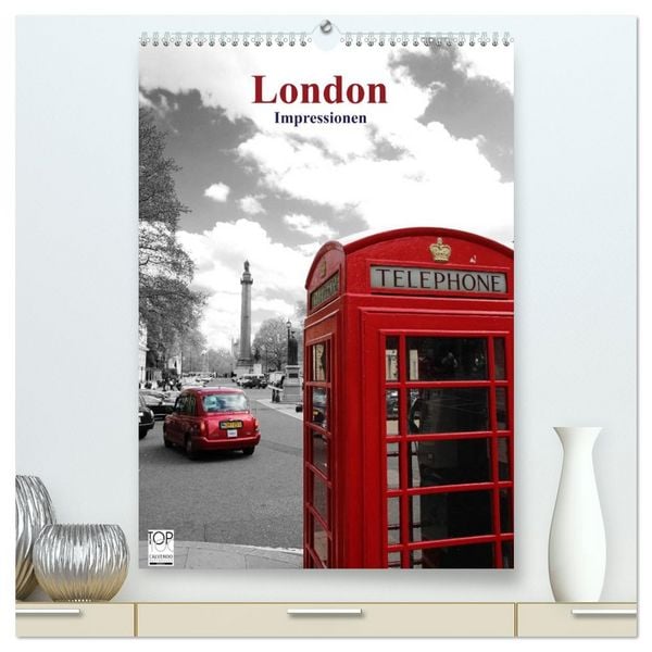 Produktbild: London - Impressionen (hochwertiger Premium Wandkalender 2026 DIN A2 hoch), Kunstdruck in Hochglanz