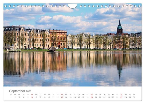 Produktbild: Schwerin - Impressionen (Wandkalender 2026 DIN A4 quer), CALVENDO Monatskalender
