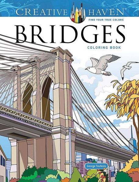 Produktbild: Creative Haven Bridges Coloring Book