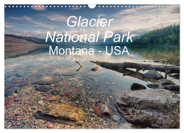 Produktbild: Glacier National Park Montana - USA (Wandkalender 2026 DIN A3 quer), CALVENDO Monatskalender