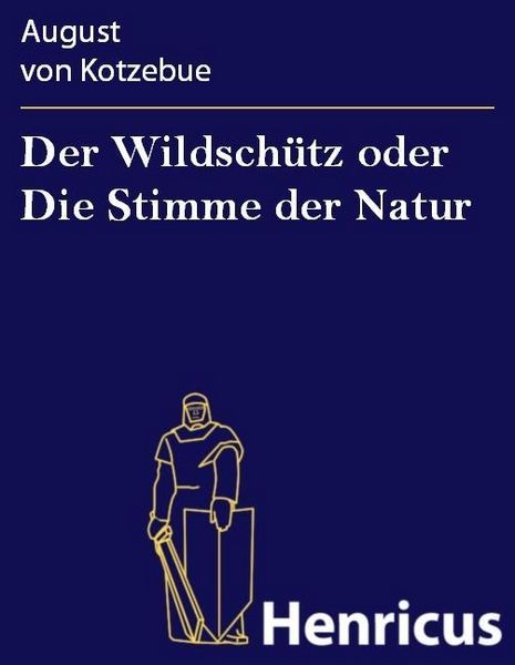 Produktbild: Der Wildsch&uuml;tz oder Die Stimme der Natur