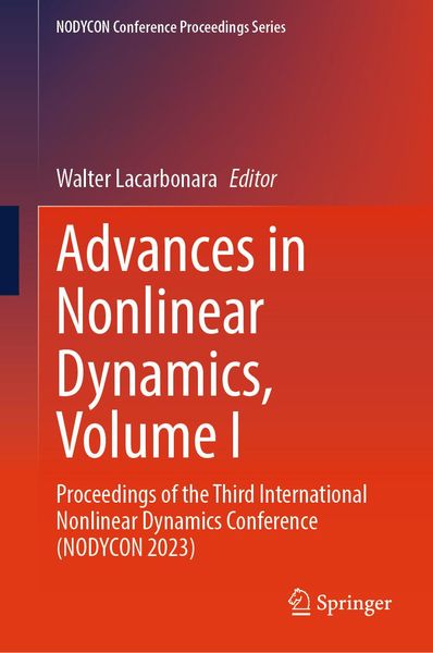 Produktbild: Advances in Nonlinear Dynamics, Volume I