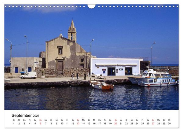 Produktbild: Die Liparischen Inseln (Wandkalender 2026 DIN A3 quer), CALVENDO Monatskalender