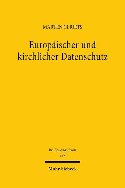 Produktbild: Europ&auml;ischer und kirchlicher Datenschutz