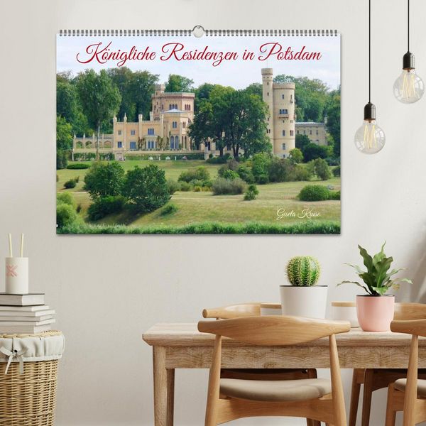 Produktbild: K&ouml;nigliche Residenzen in Potsdam (Wandkalender 2026 DIN A2 quer), CALVENDO Monatskalender