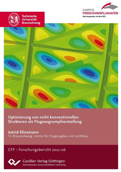 Produktbild: Optimierung von nicht konventionellen Strukturen als Flugzeugrumpfversteifung