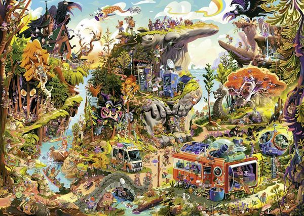Produktbild: NORDIC STORIES, HEYE Puzzle von Hugo Prades