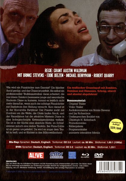 Produktbild: Teenage Exorcist - Mediabook - Limited Edition (Blu-ray) (+ DVD)