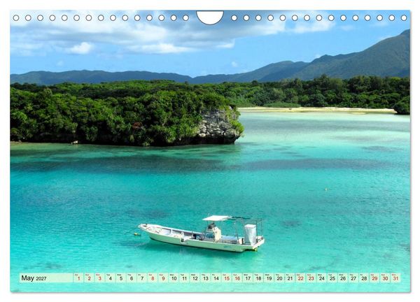 Produktbild: Okinawa Islands (Wall Calendar 2027 DIN A4 landscape), CALVENDO 12 Month Wall Calendar
