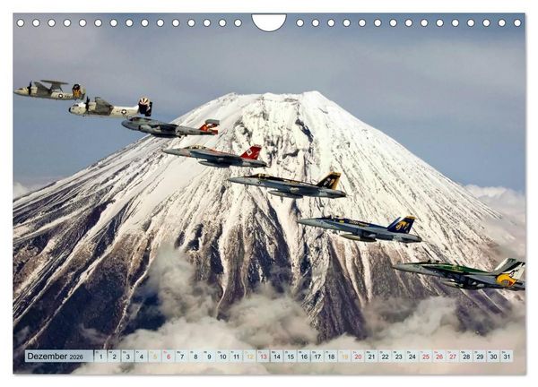 Produktbild: Flugschau - frei sein (Wandkalender 2026 DIN A4 quer), CALVENDO Monatskalender