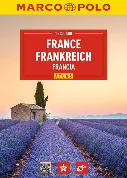 Produktbild: MARCO POLO Reiseatlas Frankreich 1:300.000