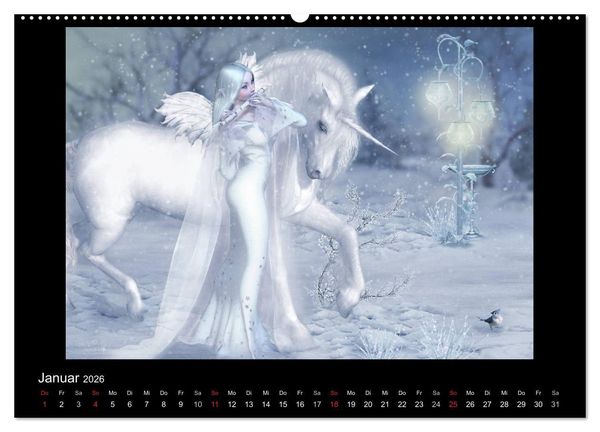 Produktbild: Elfenlichter (Wandkalender 2026 DIN A2 quer), CALVENDO Monatskalender
