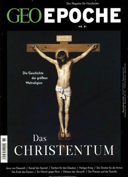 GEO Epoche / GEO Epoche 81/2016 - Das Christentum, Taschenbuch von , Gruner + Jahr, 978-3-652-00524-1
