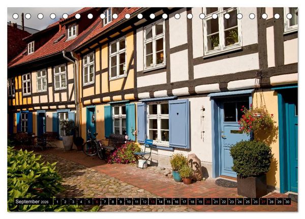 Produktbild: Hansestadt Stralsund (Tischkalender 2026 DIN A5 quer), CALVENDO Monatskalender