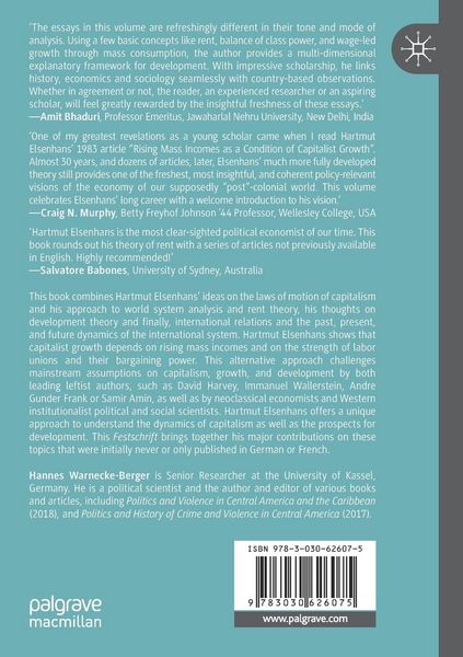 Produktbild: Development, Capitalism, and Rent