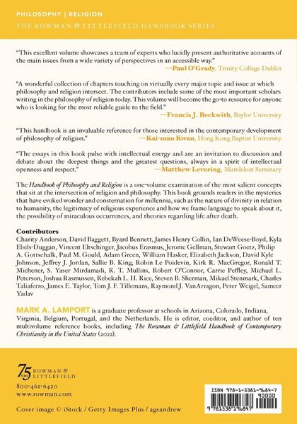 Produktbild: Rowman & Littlefield Handbook of Philosophy and Religion