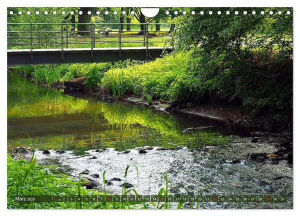 Produktbild: Impressionen - G&uuml;tersloh entlang der Dalke (Wandkalender 2026 DIN A4 quer), CALVENDO Monatskalender