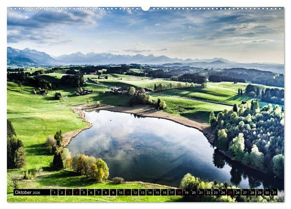 Produktbild: Alpen und Seen (hochwertiger Premium Wandkalender 2026 DIN A2 quer), Kunstdruck in Hochglanz