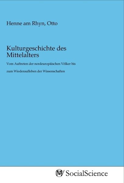 Produktbild: Kulturgeschichte des Mittelalters