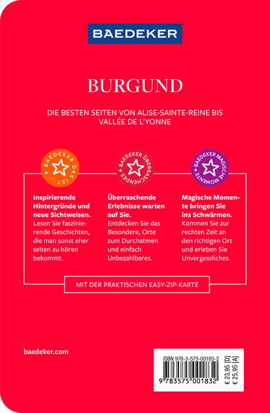 Produktbild: Baedeker Reiseführer Burgund