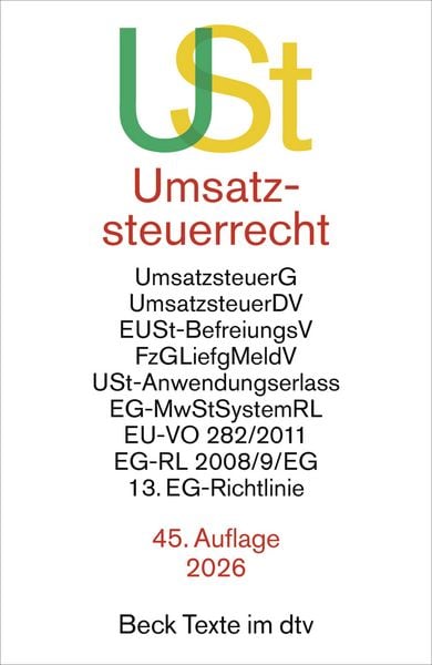 Umsatzsteuerrecht, Taschenbuch von , dtv, 978-3-423-53353-9