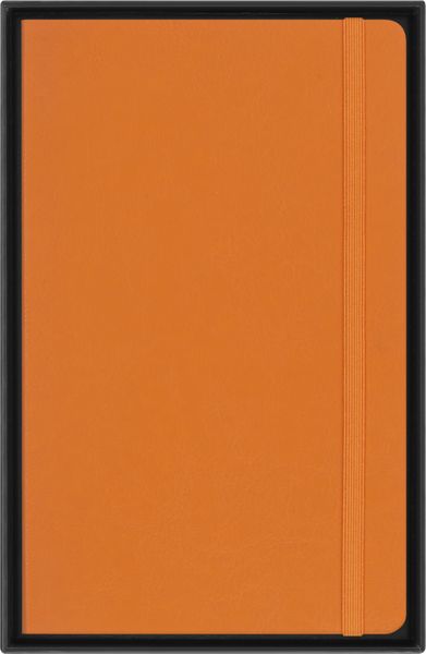 Produktbild: Moleskine Vegea Capri Notizbuch Large/A5 liniert weicher Einband orange in Box