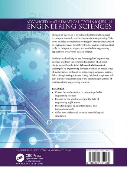 Produktbild: Advanced Mathematical Techniques in Engineering Sciences