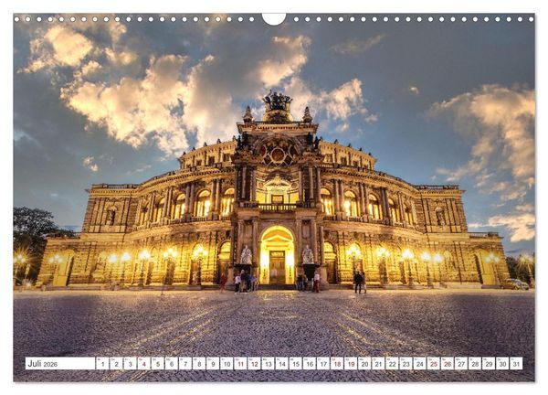 Produktbild: Dresden und Elbsandsteingebirge (Wandkalender 2026 DIN A3 quer), CALVENDO Monatskalender