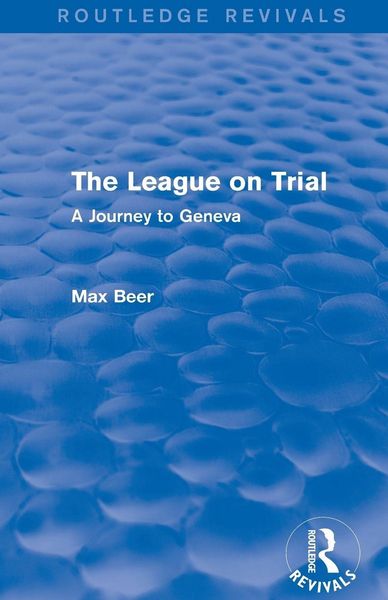 Produktbild: The League on Trial (Routledge Revivals)